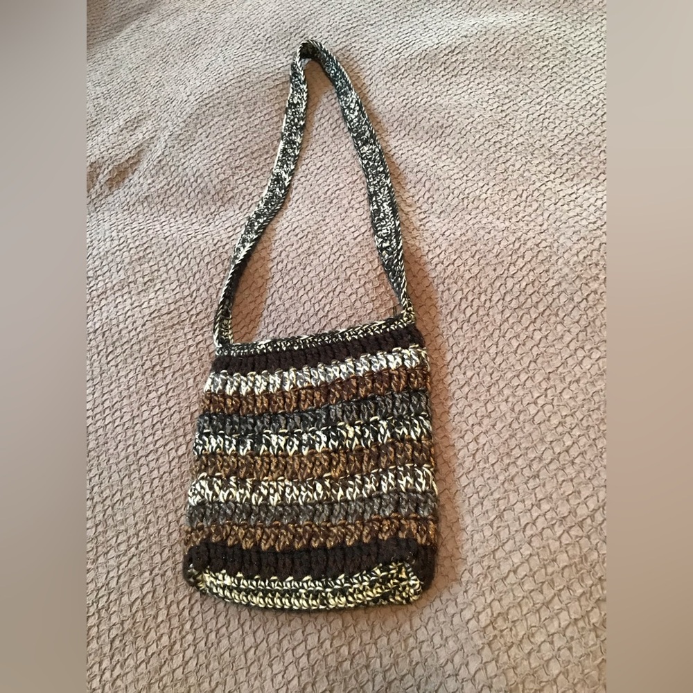 Bundle 3 for $10. Crochet crossbody purse.